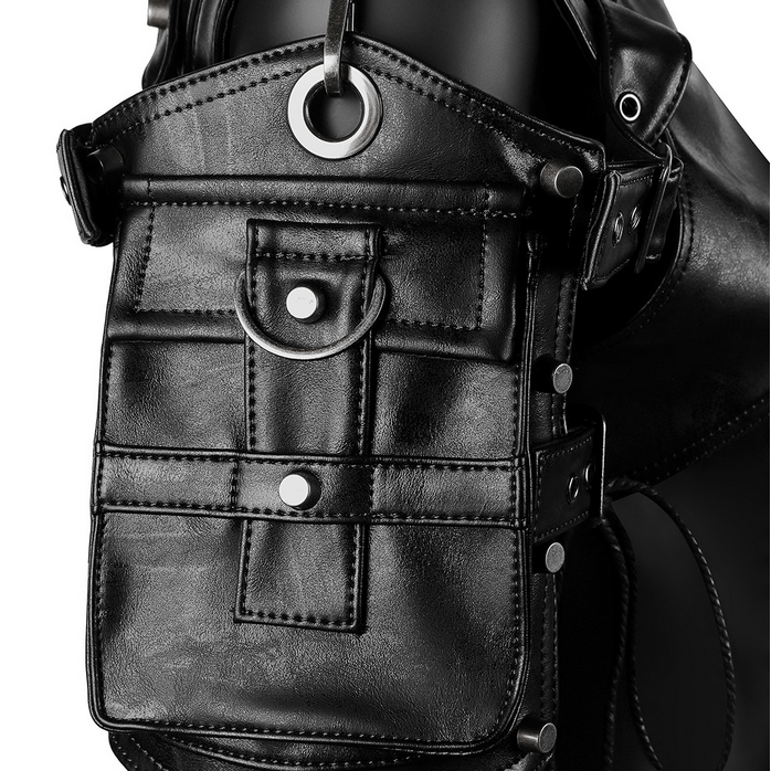 Kobine Steampunk Stand Collar Armour Bag