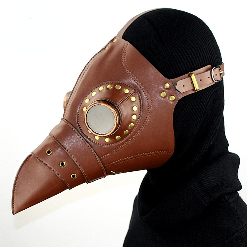Kobine Steampunk Stitch Splice Beak Mask
