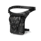 Kobine Steampunk Strappy Skull Waist Bag