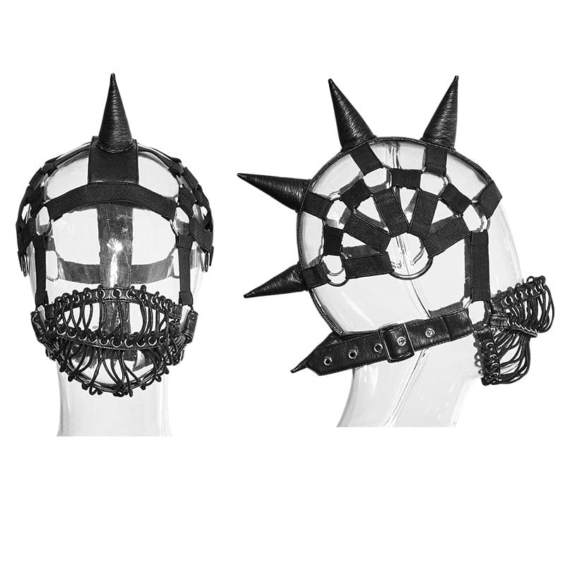 Kobine Steampunk Strappy Subulate Elastic Mask