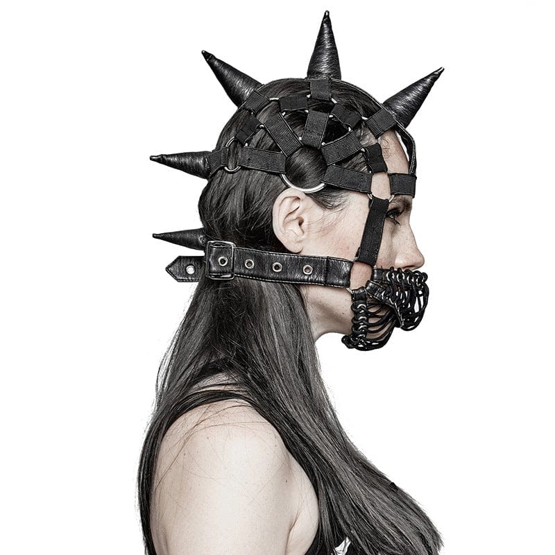 Kobine Steampunk Strappy Subulate Elastic Mask