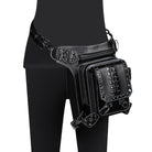 Kobine Steampunk Sutural Buckles Motorcycle Bag