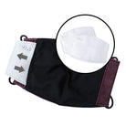 Kobine Unisex Steampunk Badge Rivets Mask