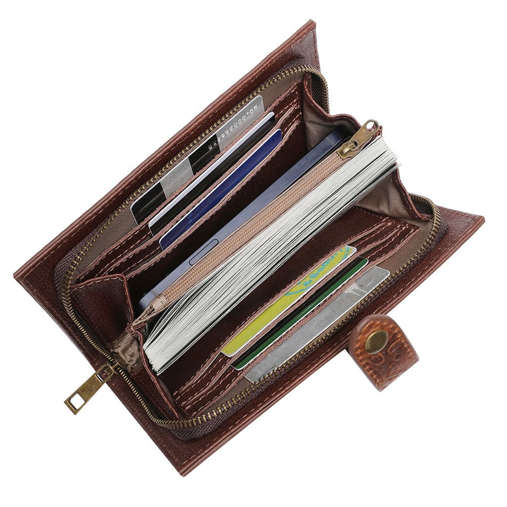 Kobine Unisex Steampunk Gear Embossed Wallet