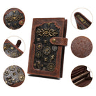Kobine Unisex Steampunk Gear Embossed Wallet