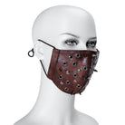 Kobine Unisex Steampunk Rivets Eyelets Mask