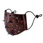 Kobine Unisex Steampunk Rivets Eyelets Mask
