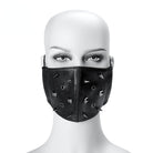 Kobine Unisex Steampunk Rivets Faux Leather Mask