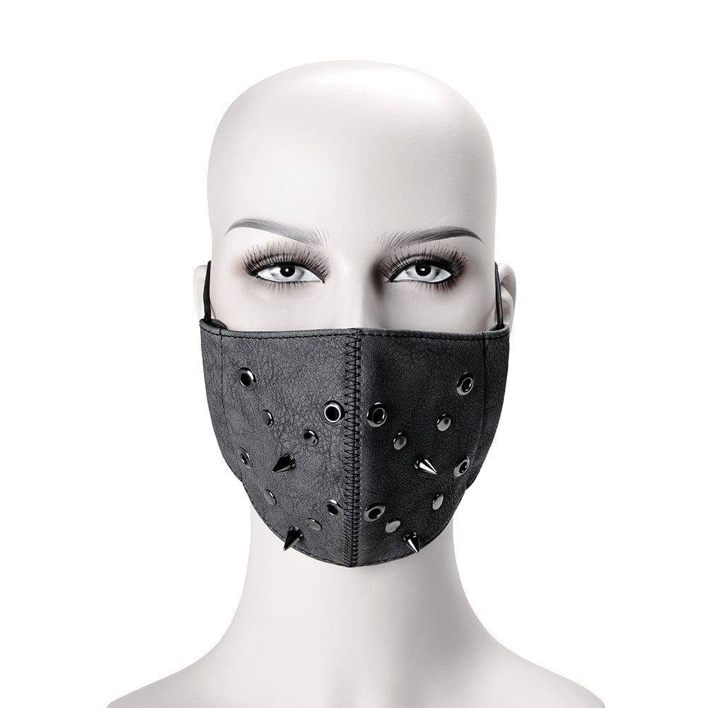 Unisex Steampunk Rivets Nailed Mask – Punk Design