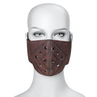 Kobine Unisex Steampunk Rivets Nailed Stitch Mask