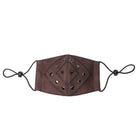 Kobine Unisex Steampunk Rivets Nailed Stitch Mask