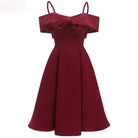 Women's Bowknot Slip Dresses Bridesmaid Dresses