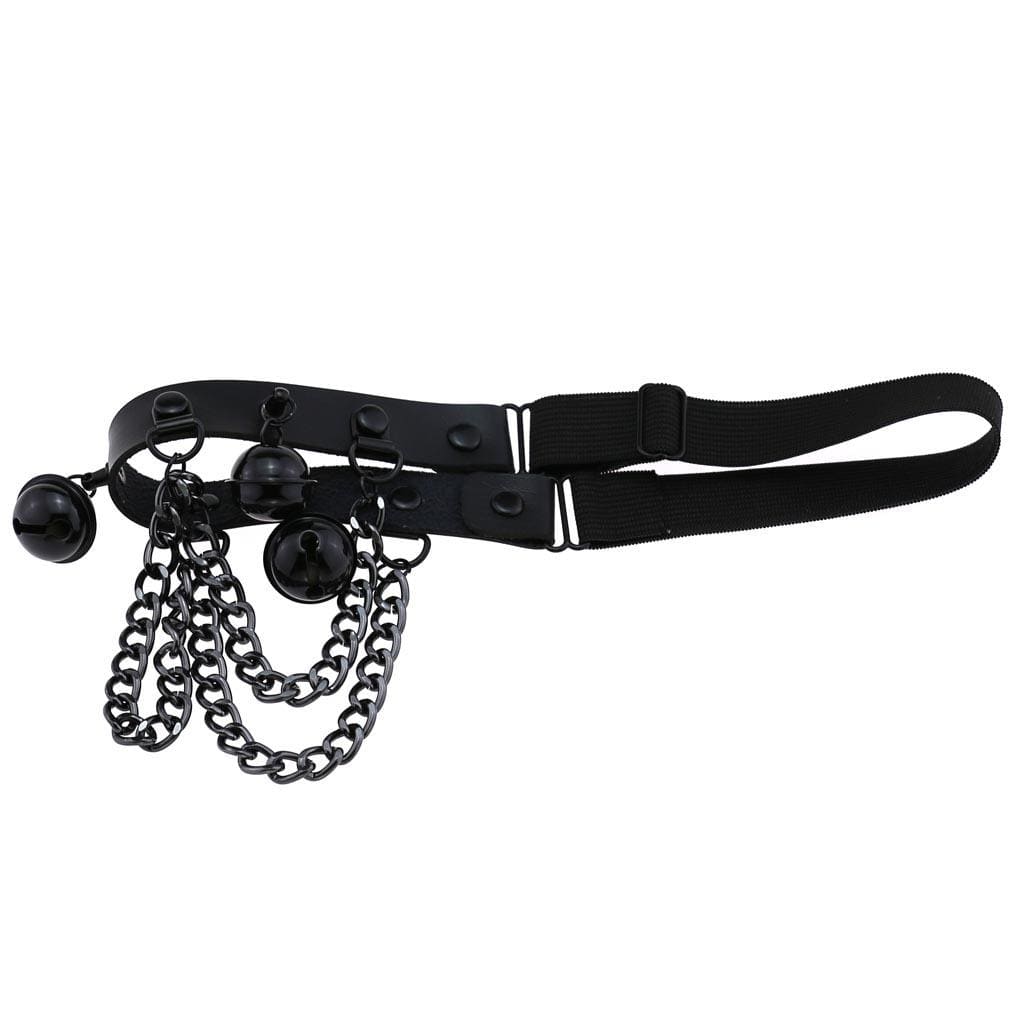 Women's Gothic Chain Leg Harnesses With Tinkle Bell
