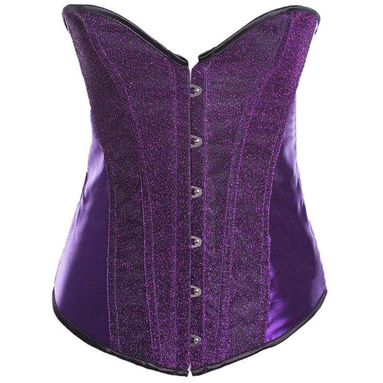 Women's Gothic Flash Stain Overbust Corsets