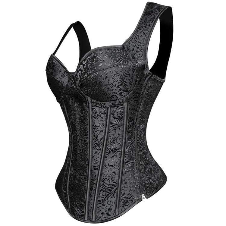 Women's Gothic Jacquard Overbust Corsets