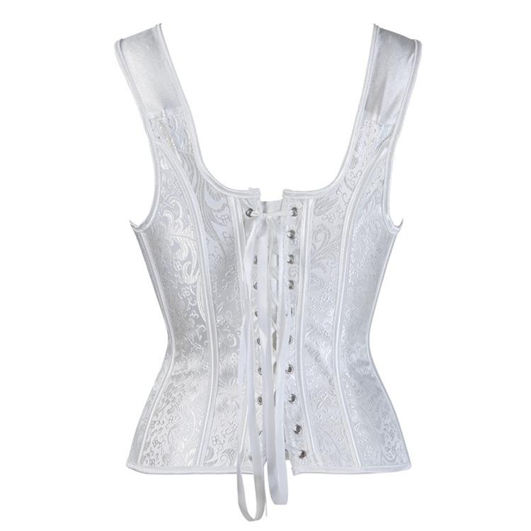 Women's Gothic Jacquard Overbust Corsets