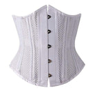 Women's Gothic Mesh 24-steel boned Underbust Corsets