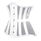 Women's Gothic Mesh 24-steel boned Underbust Corsets