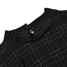 Kobine Women's Gothic Plaid High-waisted Dresses