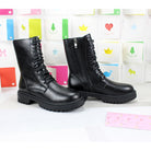 Botas de charol estilo gótico punk para mujer de Kobine