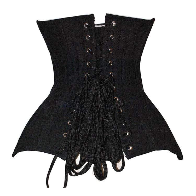 Women's Gothic Pure Color Overbust Corsets