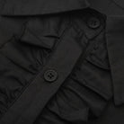 Kobine Women's Gothic Slim Fitted Ruffled Shirt