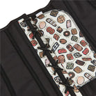 Kobine Damen Gothic Vintage Graffiti bedrucktes Überbrustkorsett