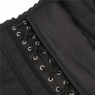 Kobine Damen Gothic Vintage Mesh-Ärmel Überbrustkorsett