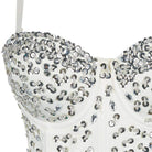 Women's Grunge Fully-Sequins Bustiers