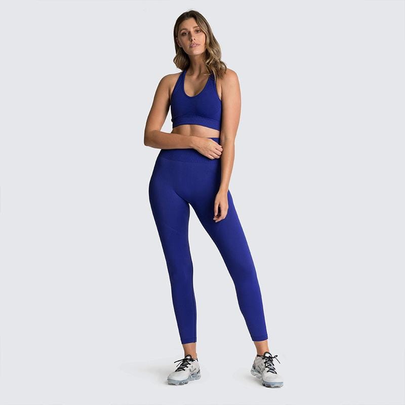 Blue Leggings Womens Fashion Butt Lifting Leggings With Pockets For Stretch  Cargo Leggings High Waist Workout Running Pants Workout Leggings for Women
