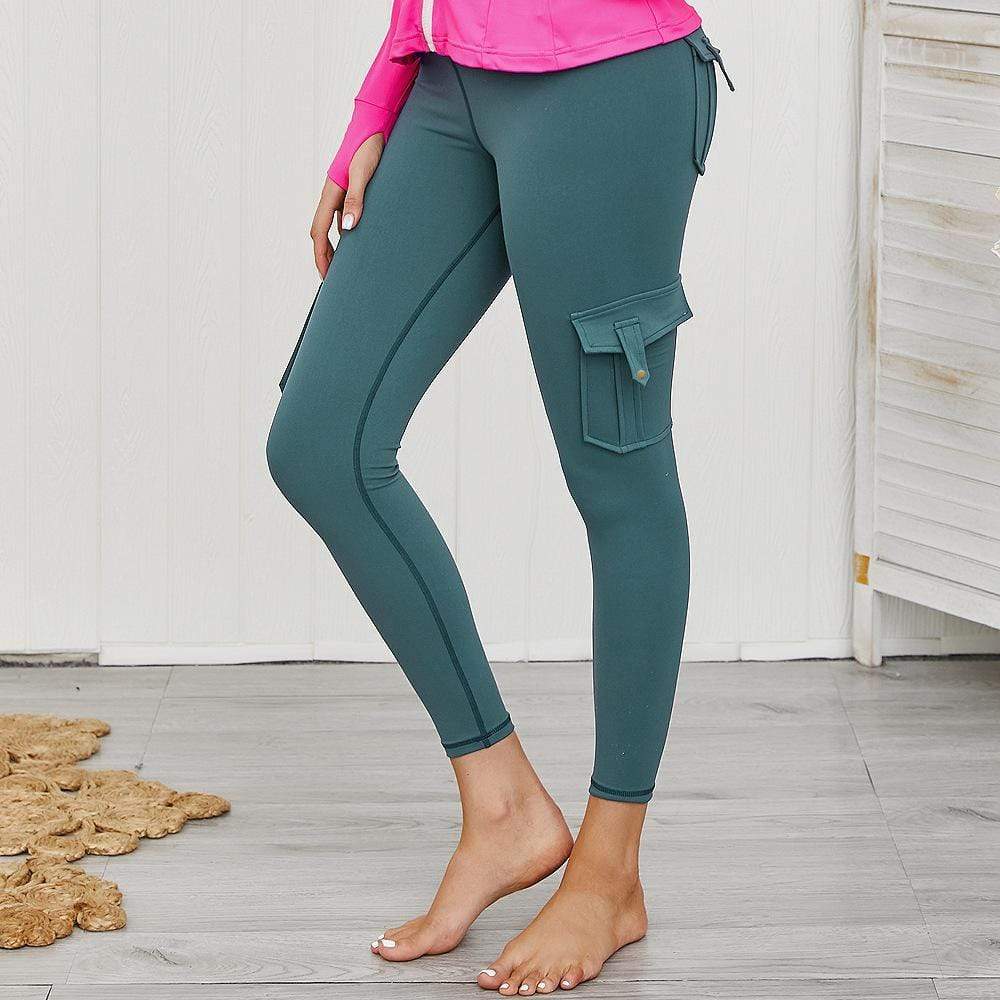 Women's High-waisted Yoga Leggings with 4 Pockets,Tummy Control