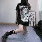 Women's Lace-up Long Socks