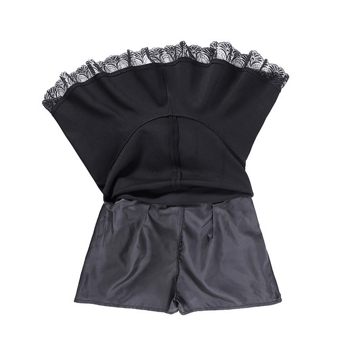 Kobine Women's Lolita  Lace Flower Short Skirt