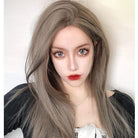 Kobine Women's Natural Straight Synthetics Hair Wig