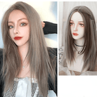 Kobine Women's Natural Straight Synthetics Hair Wig