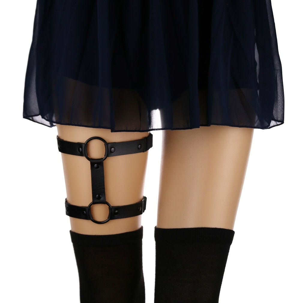 Kobine Women's Punk Elastic Bistratal Gater