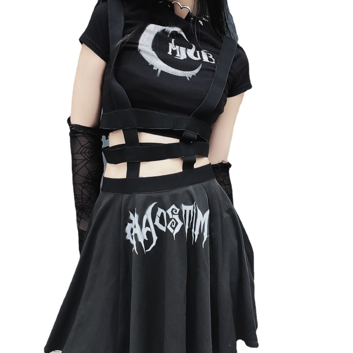 Punk Suspender Skirts Punk Design