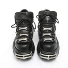 Women's Punk Lace Up Platform Shoes