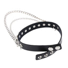 Women's Punk Rivets&Chains Chokers