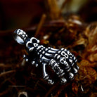 Kobine Women's Punk Skeleton Necklace