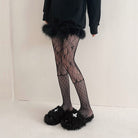 Kobine Women's Punk Splice Fishnet Pantynose