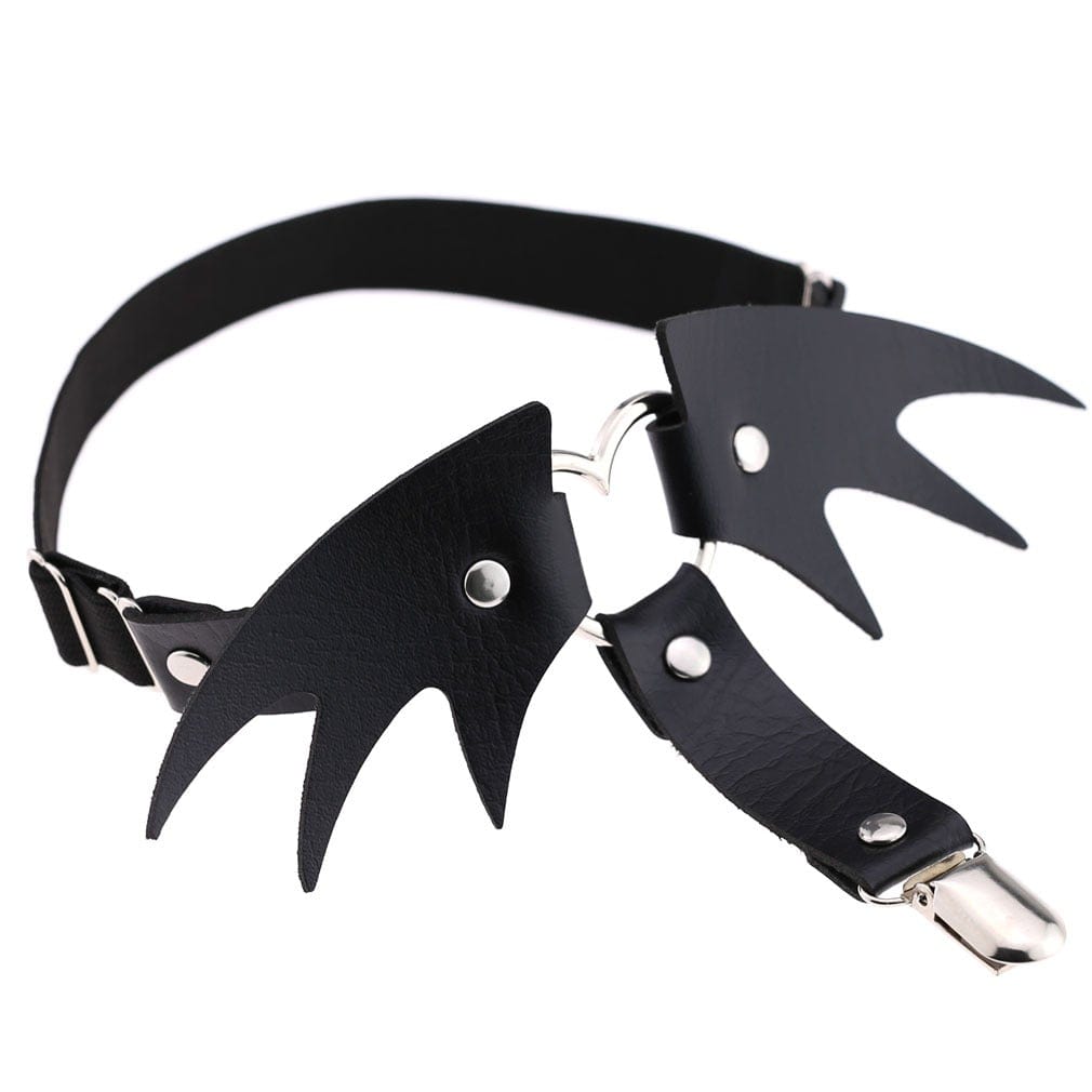 Kobine Women's Punk Wing Heart Gater