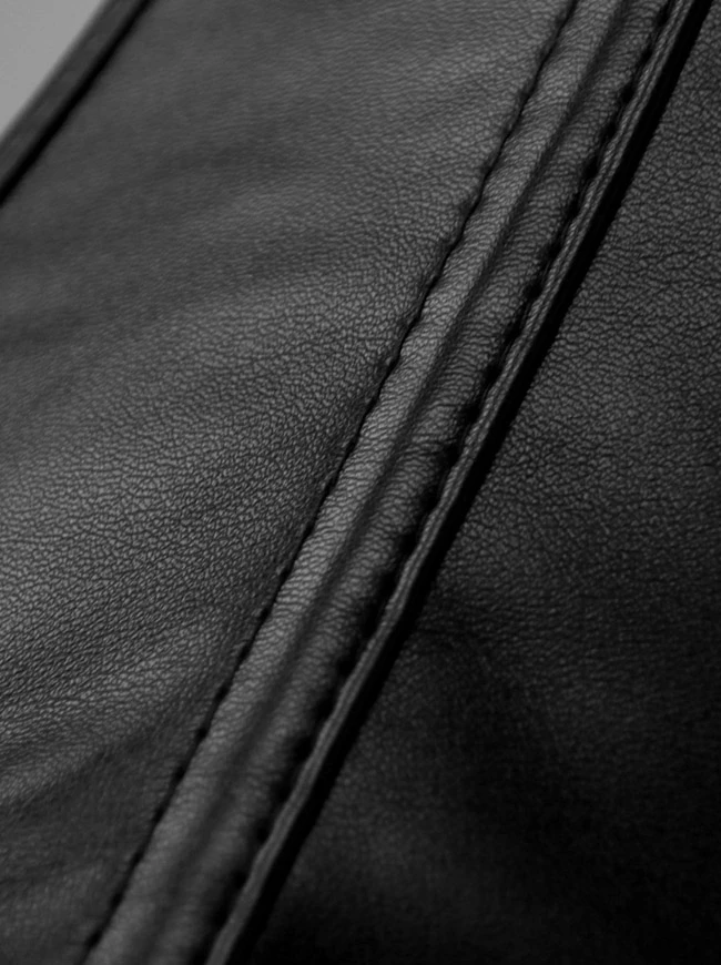 Women's Rock Steampunk Faux Leather Steel Boned Overbust Corset Vest