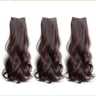 Kobine Women's Seamless Fluffy Synthetic Hair Extension