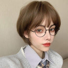 Kobine Women's Silky Short Synthetic Hair Wig