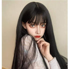 Kobine Women's Silky Straight Synthetic Hair Wig