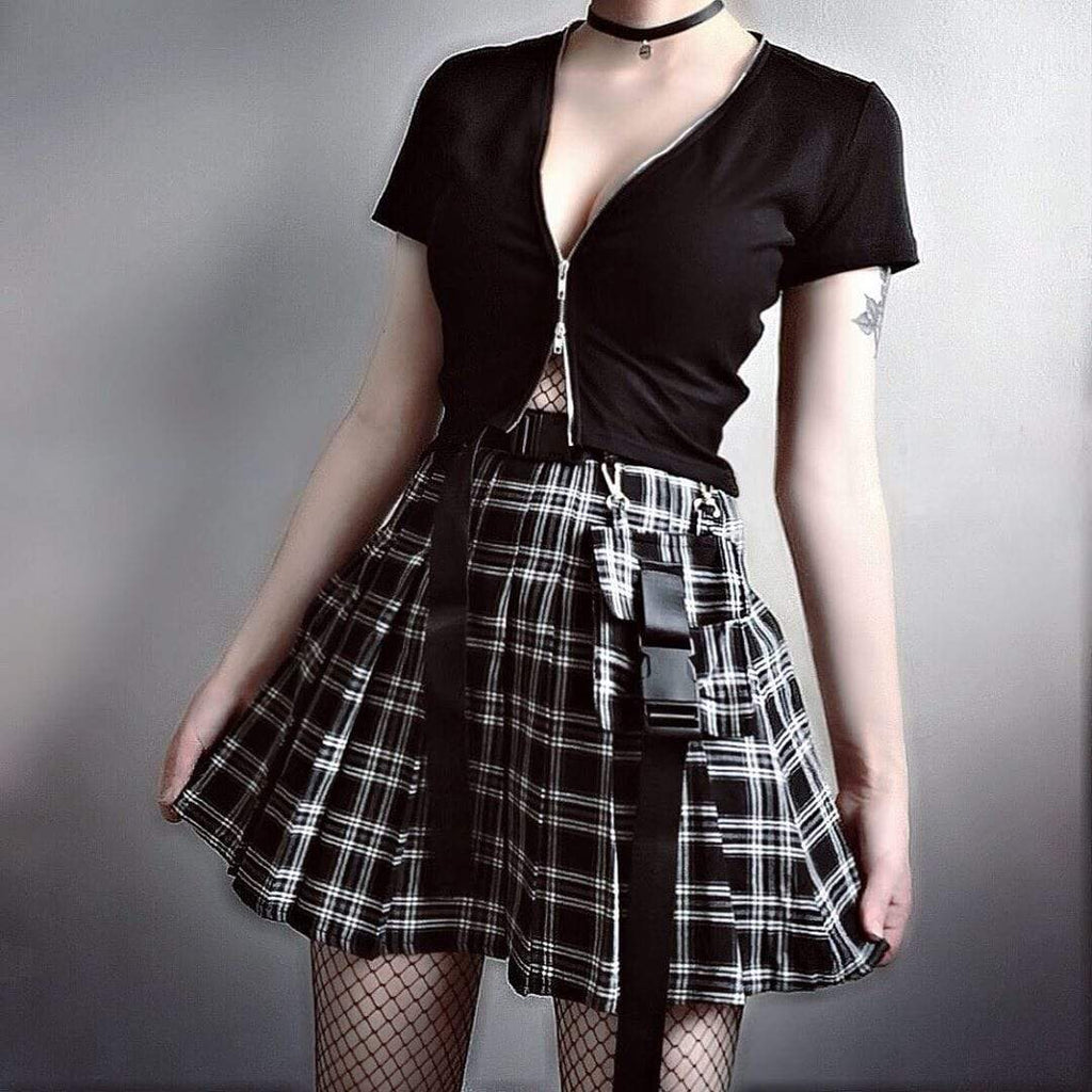 Punk Tops Types Women's Gothic Punk Tops – Punk Design