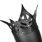 Kobine Women's Steampunk Cutout Faux Leather Hearwear