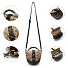 Kobine Women's Steampunk Embossed Buckle Bag