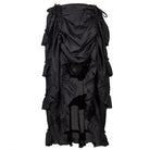 Women's Steampunk Pure Color Ruffled Skirts